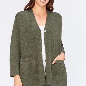 XCVI WOVA CARDIGAN SOFT SWEATER